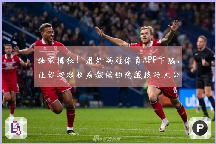 独家揭秘！用好满冠体育APP下载，让你游戏收益翻倍的隐藏技巧大公开！
